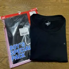 PUMA ボーイズ クルーネックシャツ 2枚組 160
