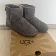 UGG classic mini 5854w グレームートンブーツ