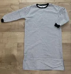 ボーダーワンピース ロングワンピース