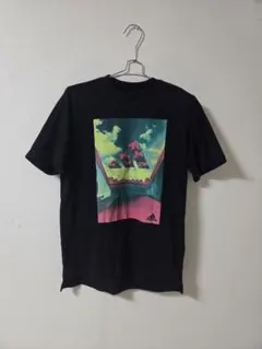 アディダス M HEAT グラフィック Tシャツ ブラック メンズ Lサイズのサムネイル