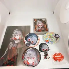 魔法少女ノ魔女裁判 × h.NAOTO まのさば 紫藤アリサ 缶バッジ - メルカリ