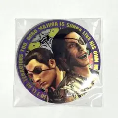 セガ ラッキーくじ 龍が如く 真島吾郎 HISTORY F賞 缶バッジ 3種