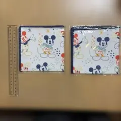 ディズニー　マイクロファイバータオル　2枚セット