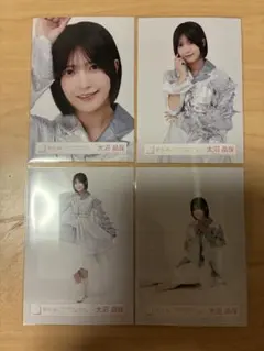 櫻坂 46 生写真 大沼晶保 Addictionドーム シルバー衣装