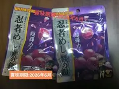 (2026.6)　忍者めし鉄の鎧☆グレープ【2個】