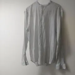 ZARA ストライプ 長袖シャツ Lサイズ