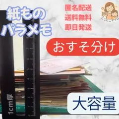 紙もの大量 おすそ分け バラメモ　メモ帳　レターセット　匿名配送