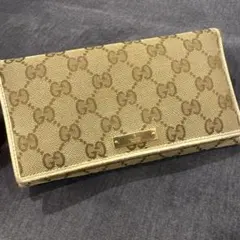 GUCCI GGキャンバス 長財布
