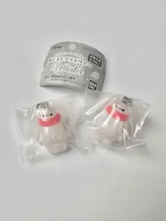 ディズニーキャラクター めじるしアクセサリー Winter ベイマックス　2つ