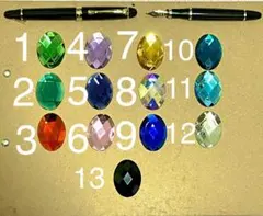 【ツイステ他】マジカルペン 魔法石 パーツ 万年筆