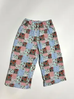 Heidi vintage パッチワーク柄 パンツ 100