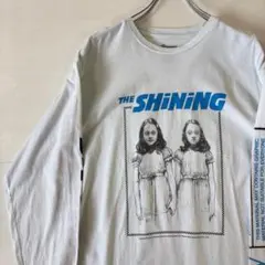 VANS シャイニング　ロングTシャツ　Mサイズ　ホワイト　ムービーT　古着