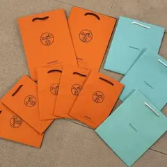 HERMES Tiffany ショップ袋 まとめ売りのサムネイル