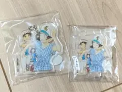 名服部平次 遠山和葉 アクリルスタンド アクリルキーホルダー コナン百貨店