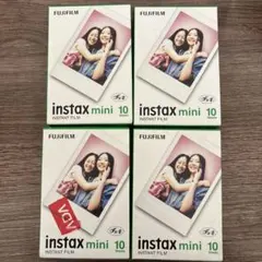 FUJIFILM instax mini フィルム 10枚×4パック