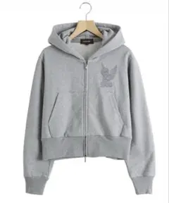 Gamchu Faputa motif Zip-up hoodie White - メルカリ