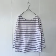 Le minor ルミノア 長袖 ボーダー Tシャツ トップス