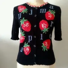 Strawberry Meets Logoのカーディガン