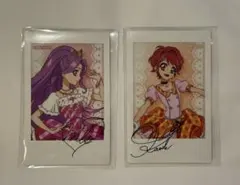 アイカツ！ キャラナップコレクション 神崎美月 一ノ瀬かえで チェキ風