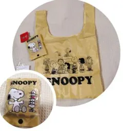 SNOOPYエコバッグ　収納ポーチ付き　新品未使用