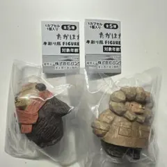 たかはたまさお 木彫り風 FIGURE COLLECTION 2点セット