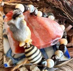 ✡️約12kgあり‼️超巨大‼️金蛇石さま 白蛇の脱け殻付き