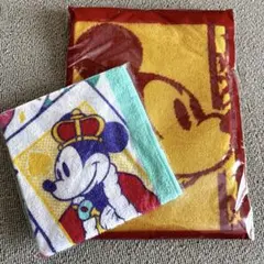 ミッキーマウス　タオル2枚セット