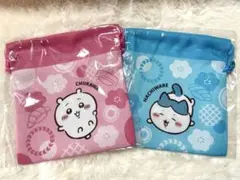 くら寿司 ちいかわ ハチワレ 巾着袋 2点セット