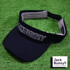 Jack Bunny!! ジャックバニー サンバイザー【ネイビー】新品！
