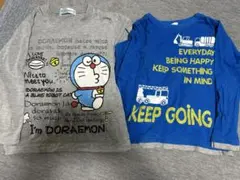 ドラえもん　働く車　ロンT 長袖Tシャツ　セット