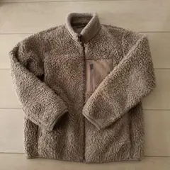 UNIQLO フリースジャケット 130 茶色