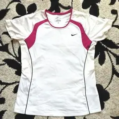 Nike DRI-FIT Tシャツ Ｍサイズ 白／ピンク