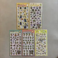 正規品】新作ボンボンドロップシール 4枚セット お茶犬 コジコジ
