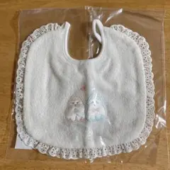 スタイ　紐付き　動物刺繍