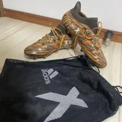 adidas X サッカーシューズ スパイク オレンジ黒