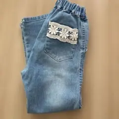 ブランシェス デニム 110 ポケットレース