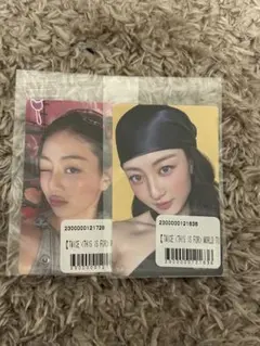 TWICE オンラインくじ　ジヒョ　ステッカー