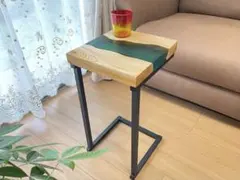 桧（ヒノキ） 天然木 無垢 サイドテーブル リバーテーブル - メルカリ