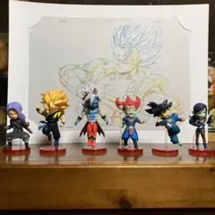 ドラゴンボール ワールドコレクタブルフィギュア 6体セット まとめ売りのサムネイル