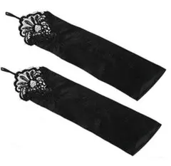 レディース ウエディンググローブ フィンガーレスグローブ ロング丈