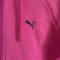 フード付きパーカー ピンク