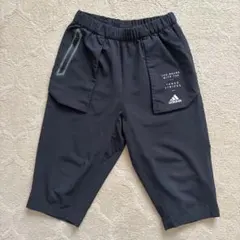 adidas アディダス　ハーフパンツ 130サイズ 黒