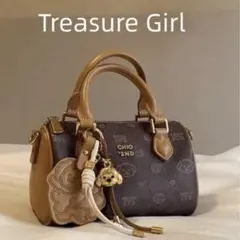 Treasure Girl ハンドバッグ ブラウン
