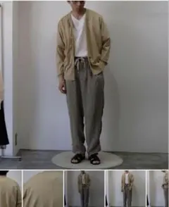 MAATEE&SONS HICKORY MILITARY EASY PANTS