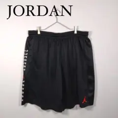 AIR JORDAN ブラック メッシュパンツ ハーフパンツ　ジョーダン