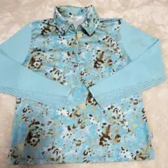 MASTERS 水色 ジップアップ トップス M