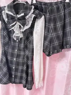 secret honey シークレットハニー　セットアップ　黒　ブラック