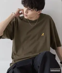 KANGOL Tシャツ ブラウン Mのサムネイル