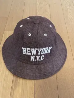 帽子屋FLAVA NEWYORK N.Y.C バケットハット ブラウン