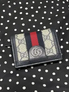 GUCCI 二つ折り財布 GGパターン